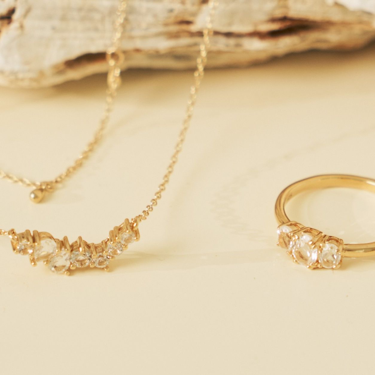 Close up of Curious Creatures jewelries