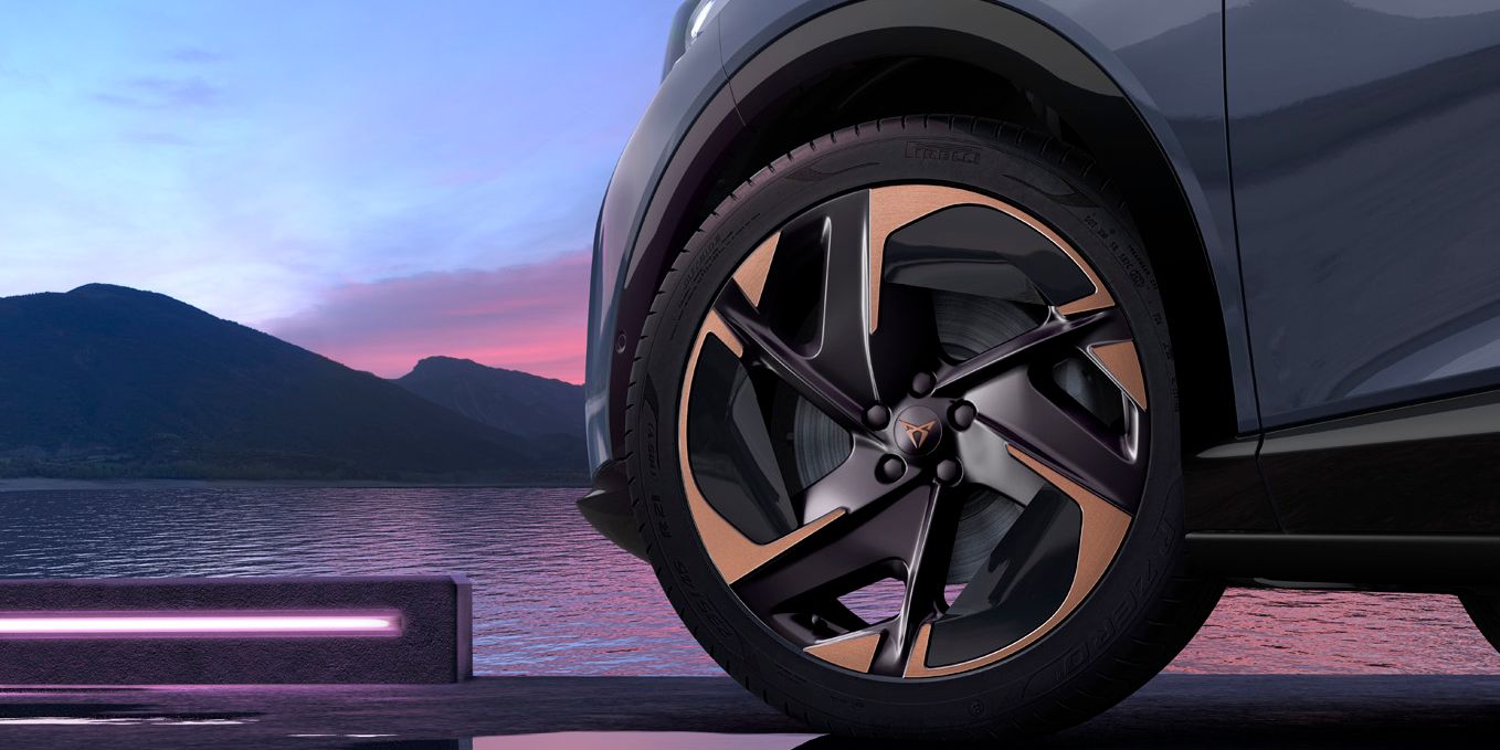 CUPRA Tavascan copper rim, 21' Katla