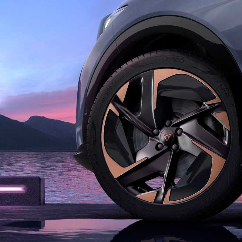 CUPRA Tavascan copper rim, 21' Katla