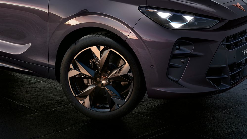 CUPRA Terramar front view of the car