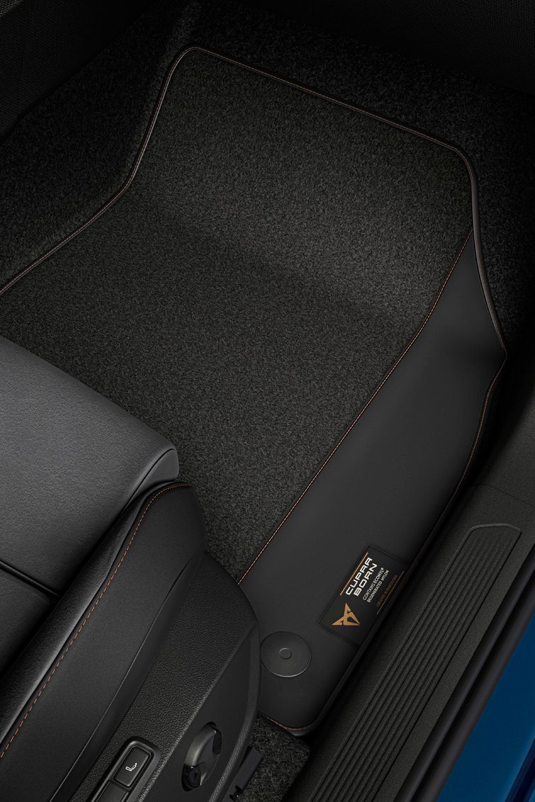 CUPRA Born carbon fibre premium mat