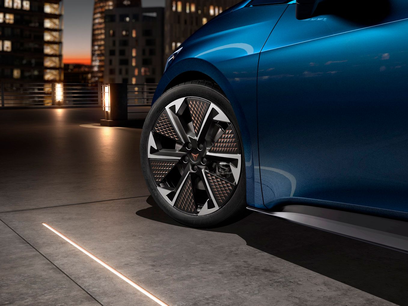 CUPRA Born 20" Thunderstorm rims