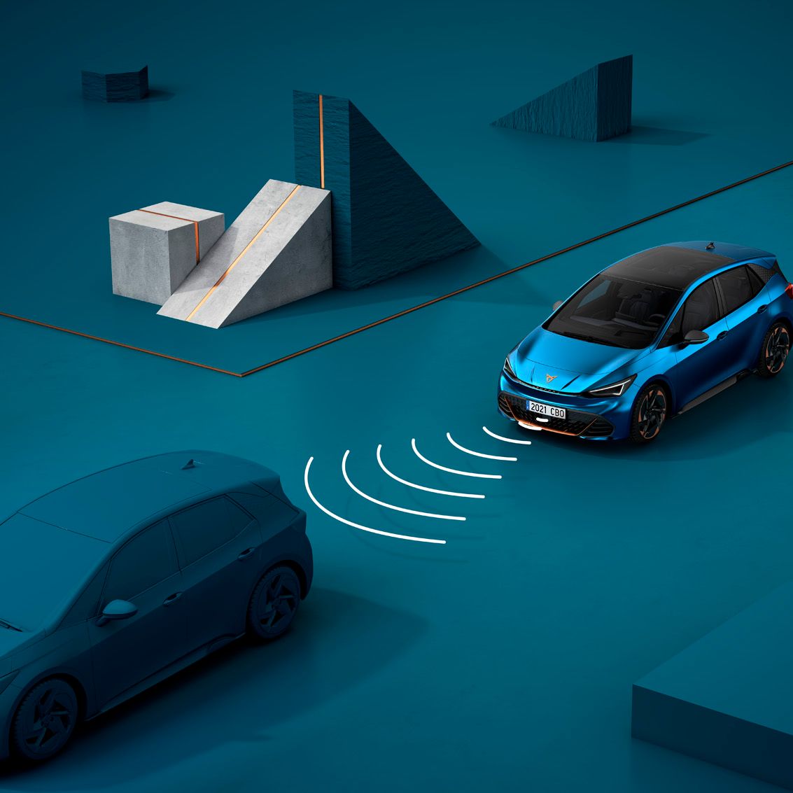 CUPRA Born Adaptive Cruise Control