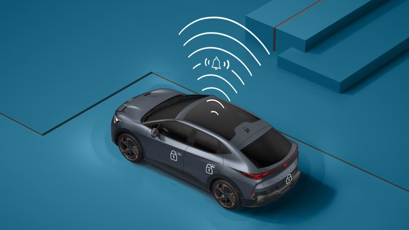 Anti theft alarm for CUPRA Tavascan