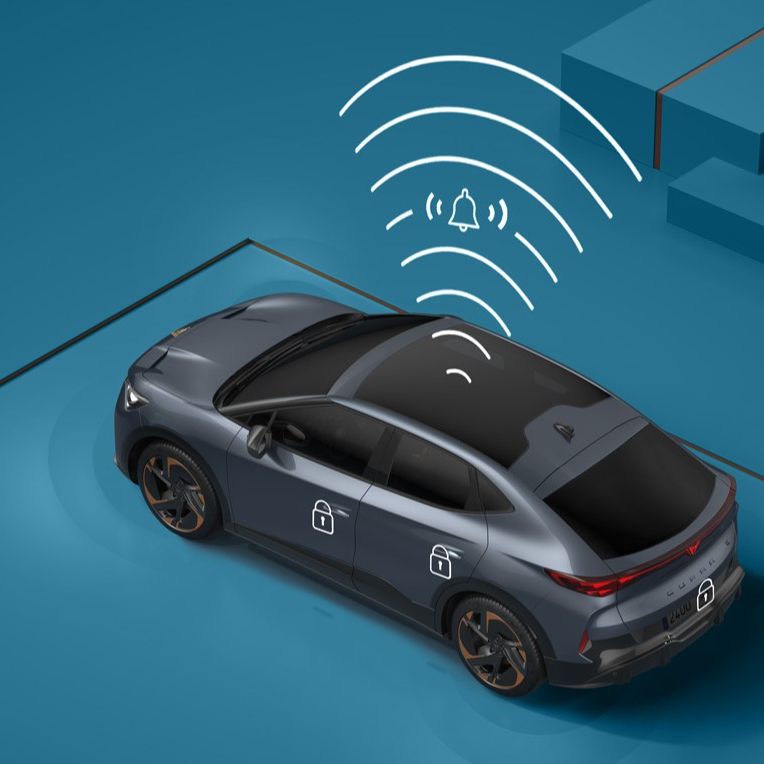 Anti theft alarm for CUPRA Tavascan