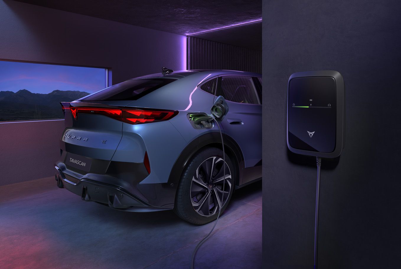 Charging CUPRA Tavascan