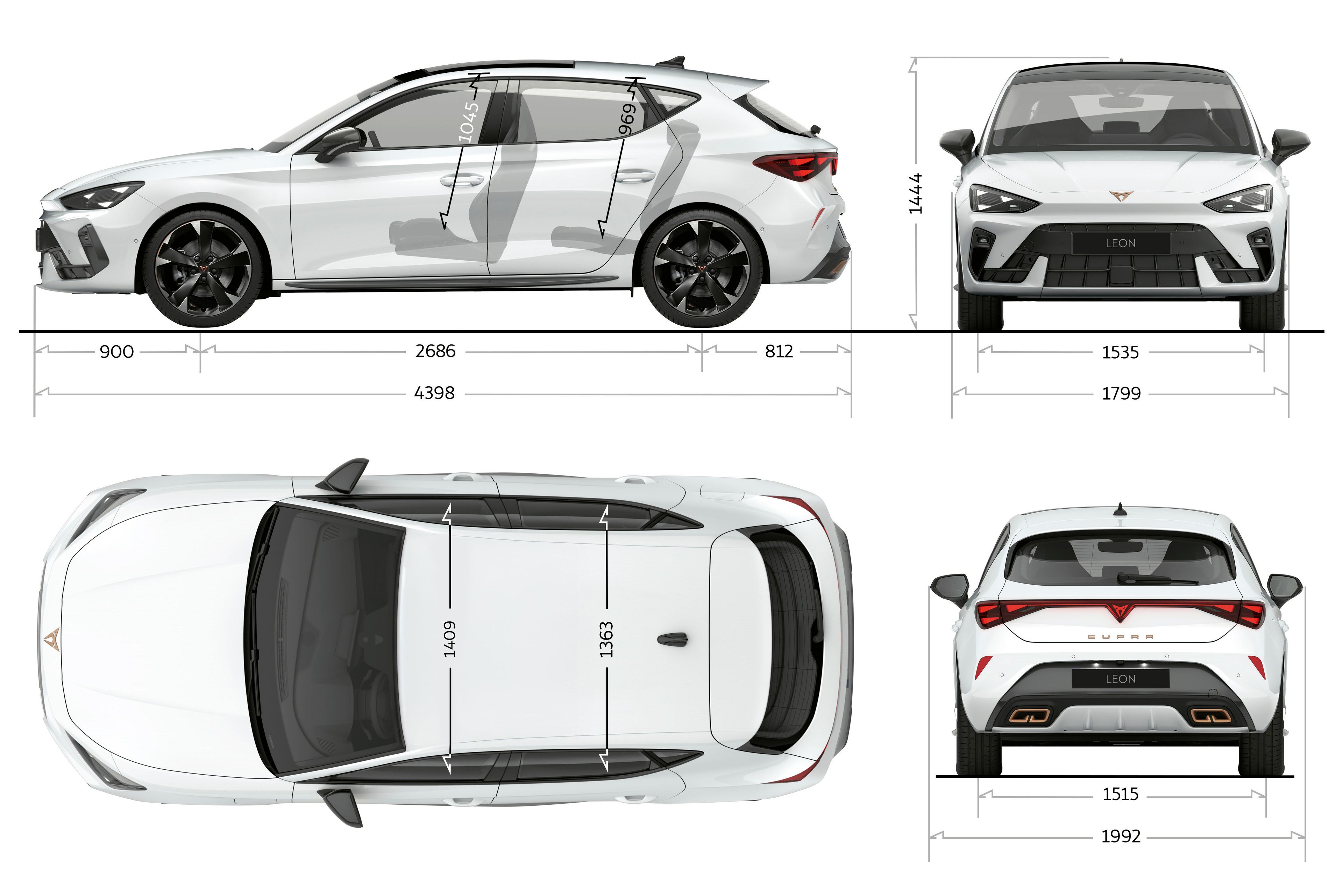 CUPRA Leon spec sheet