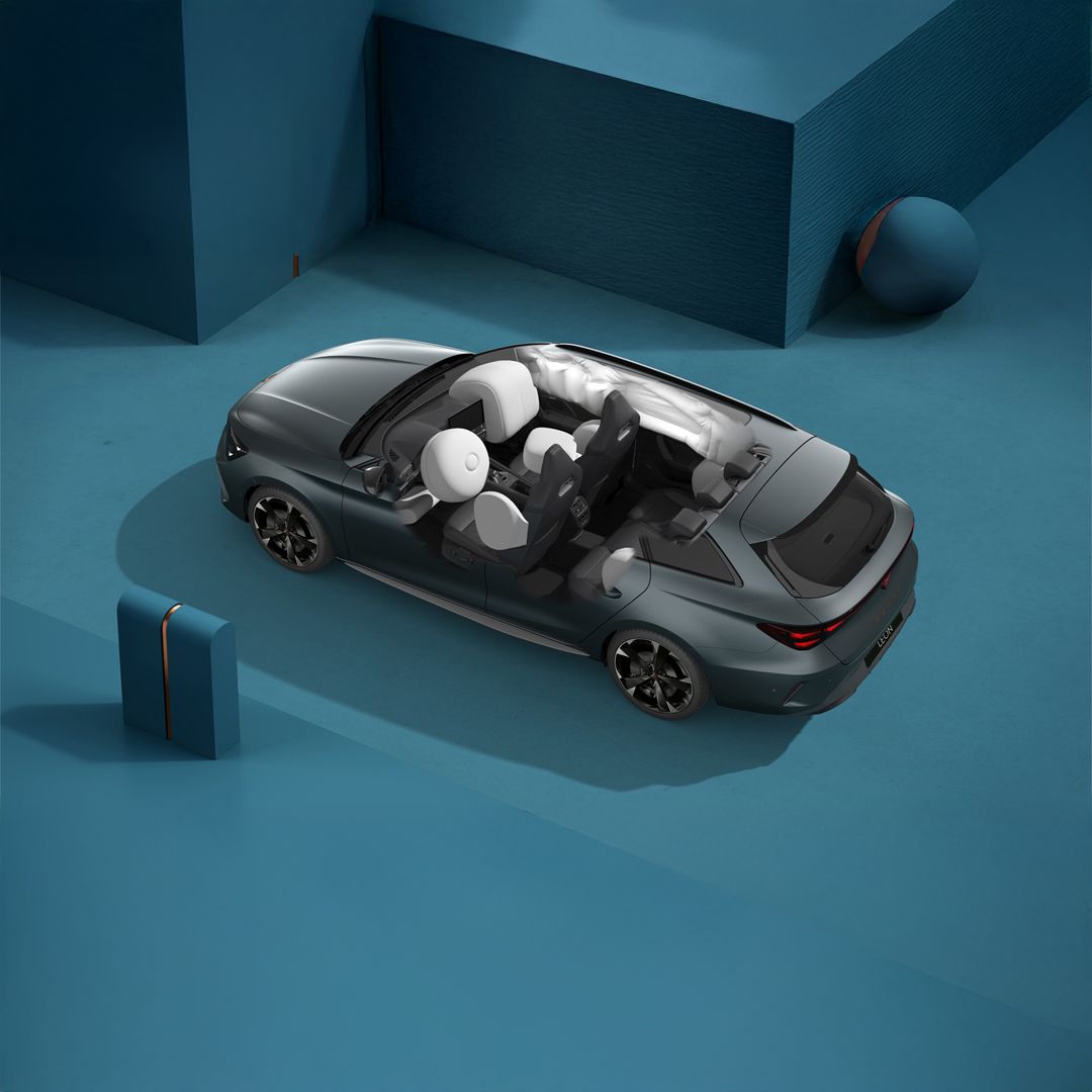 CUPRA Leon airbag safety feature