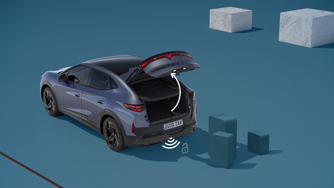 CUPRA Tavascan hands free convenience boot