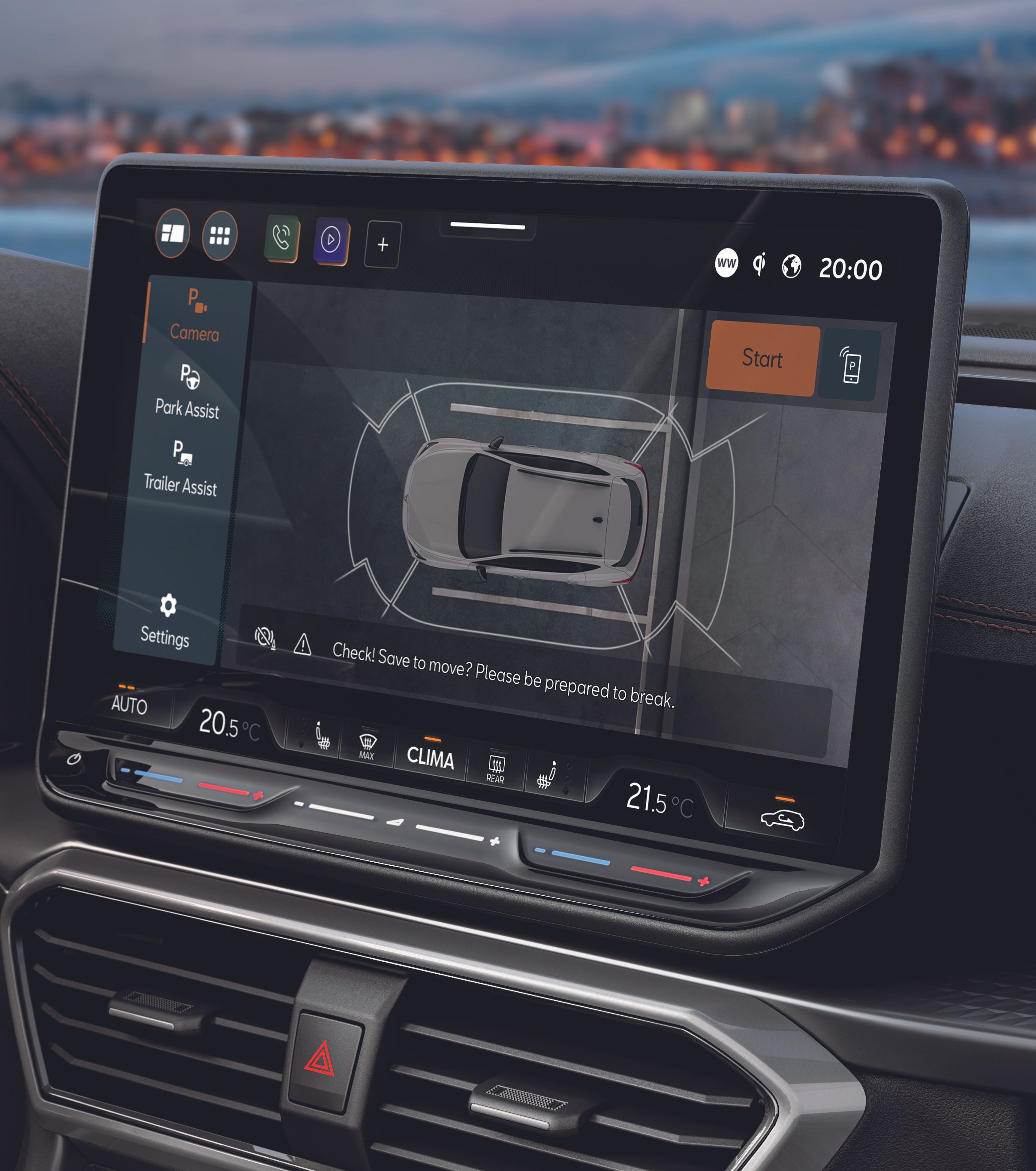 CUPRA Formentor screen only