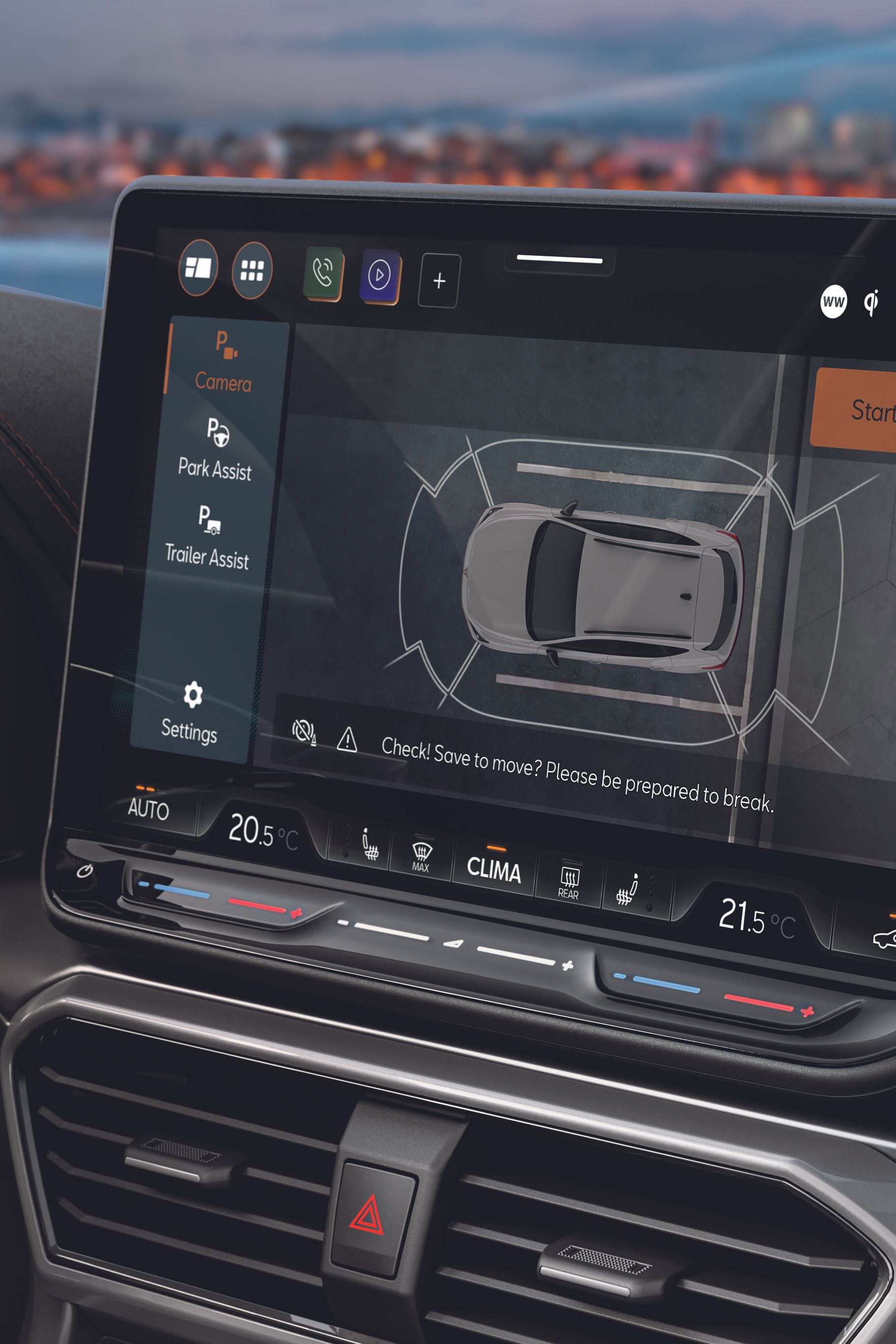 CUPRA Formentor screen only