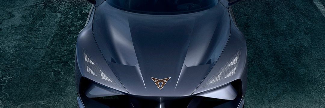 CUPRA dark rebel front view