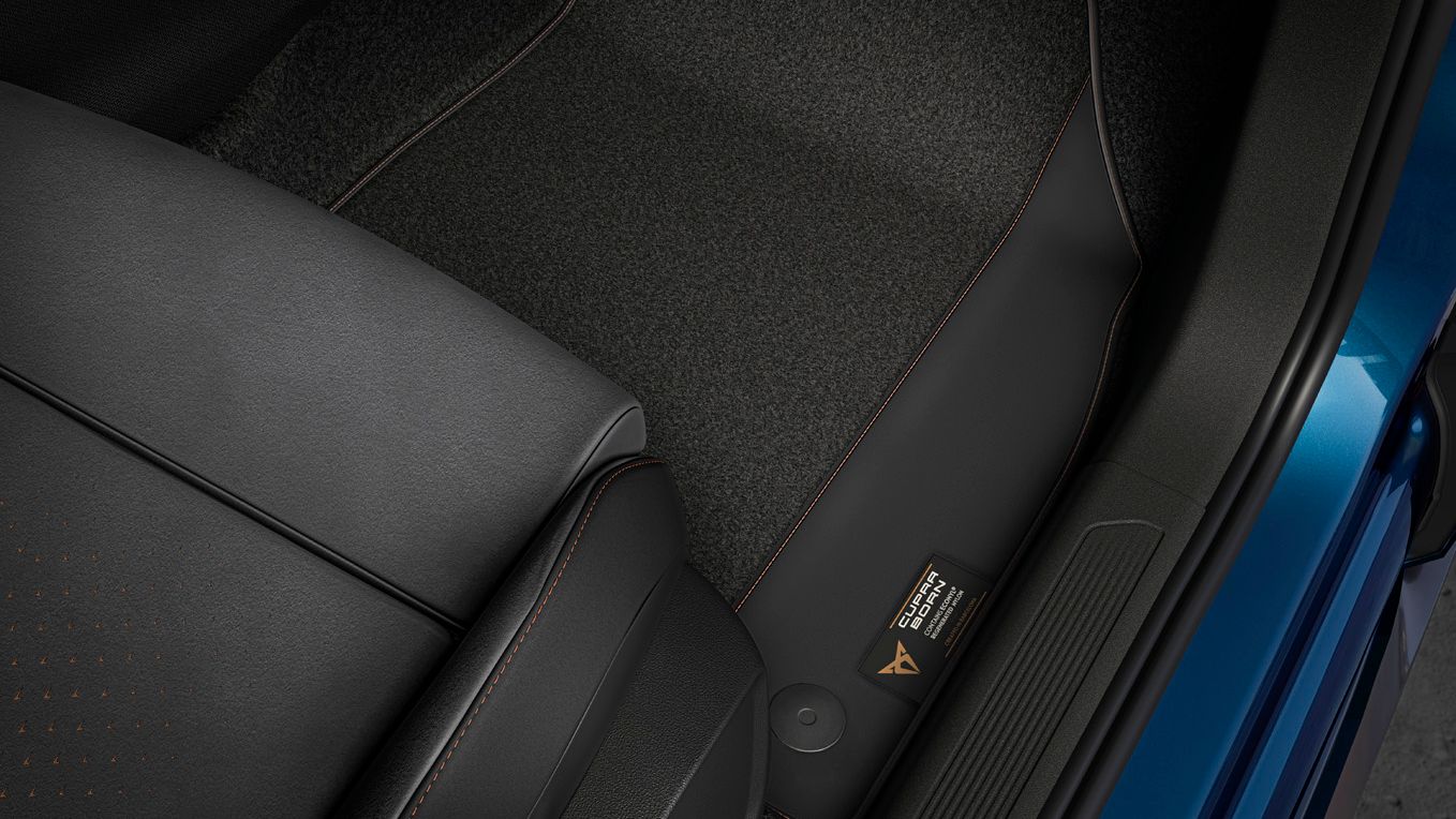 CUPRA Born carbon fibre premium mat