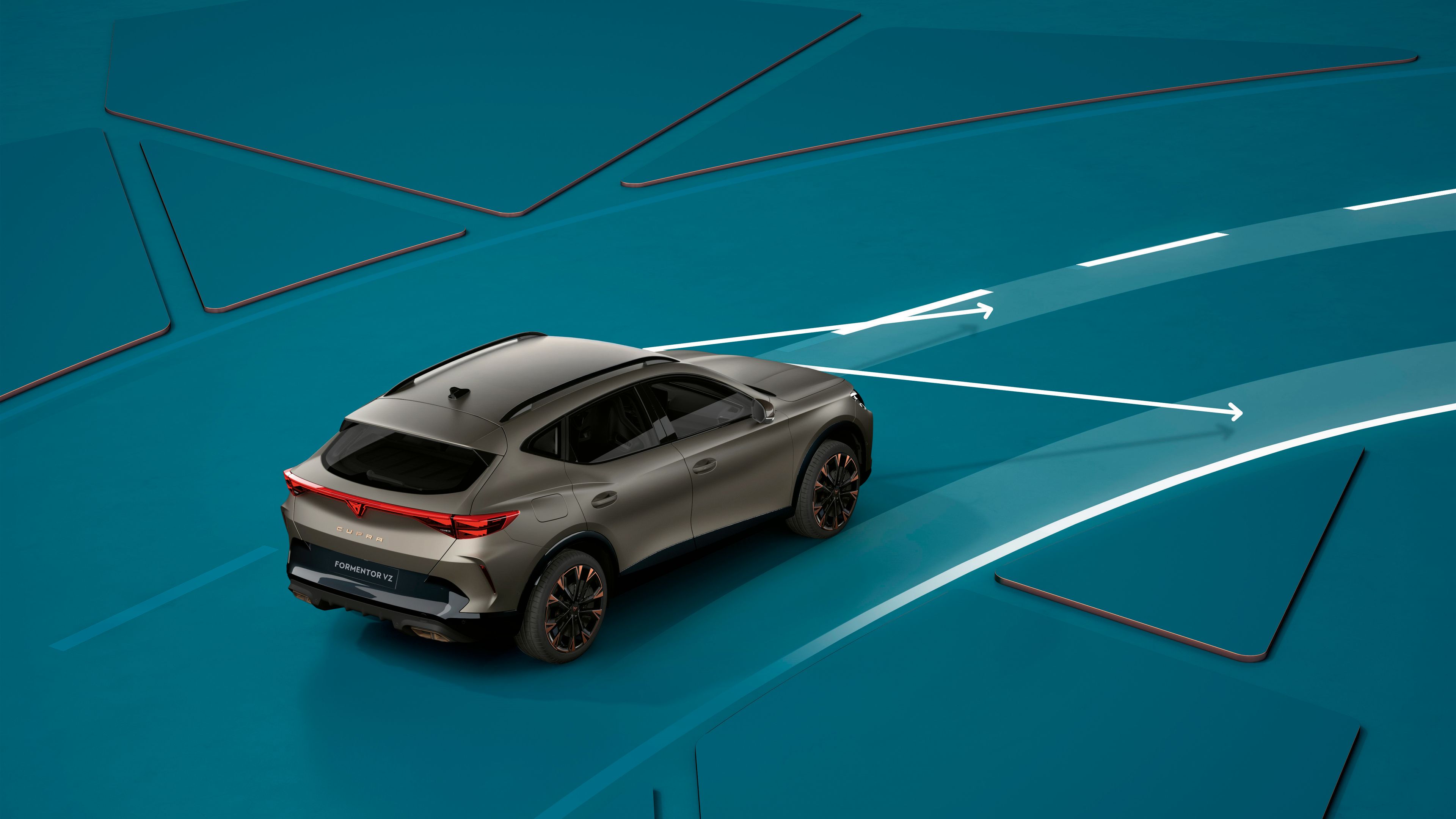 CUPRA Formentor illustration of Lane Assist