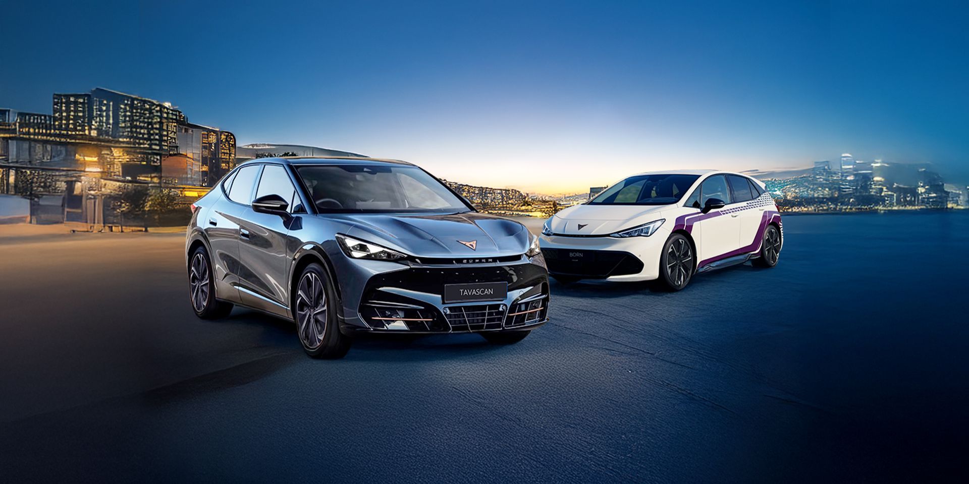 cupra tavascan and born at the singapore car expo 2025