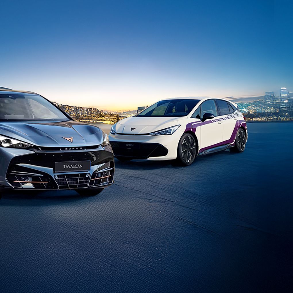 cupra tavascan and born at the singapore car expo 2025