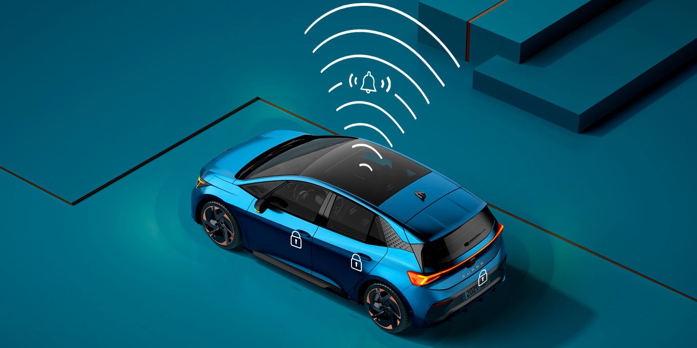 CUPRA Born anti theft alarm