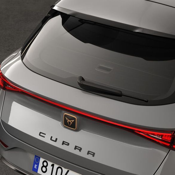 The boot of the CUPRA Leon