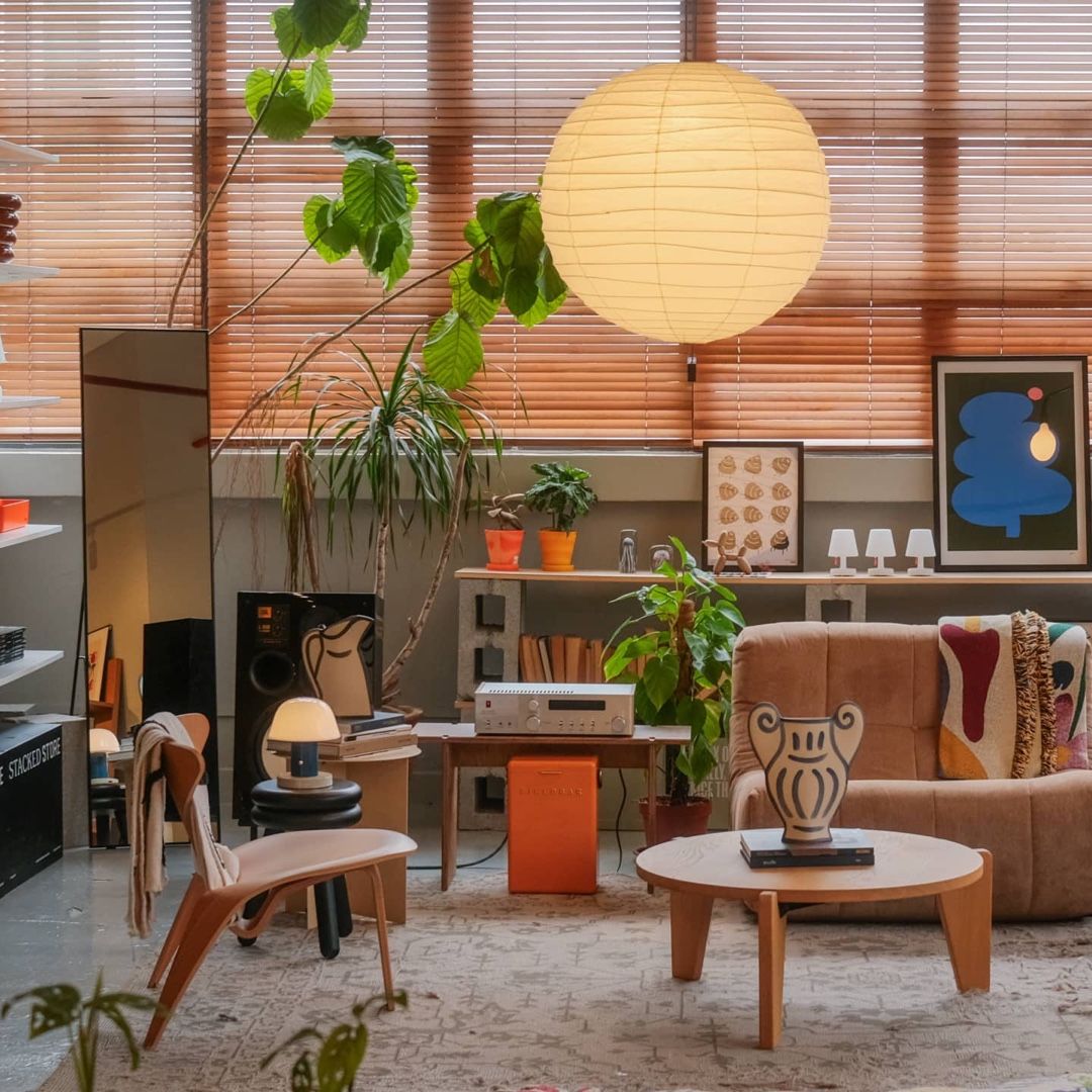 a background of neatly place furnitures